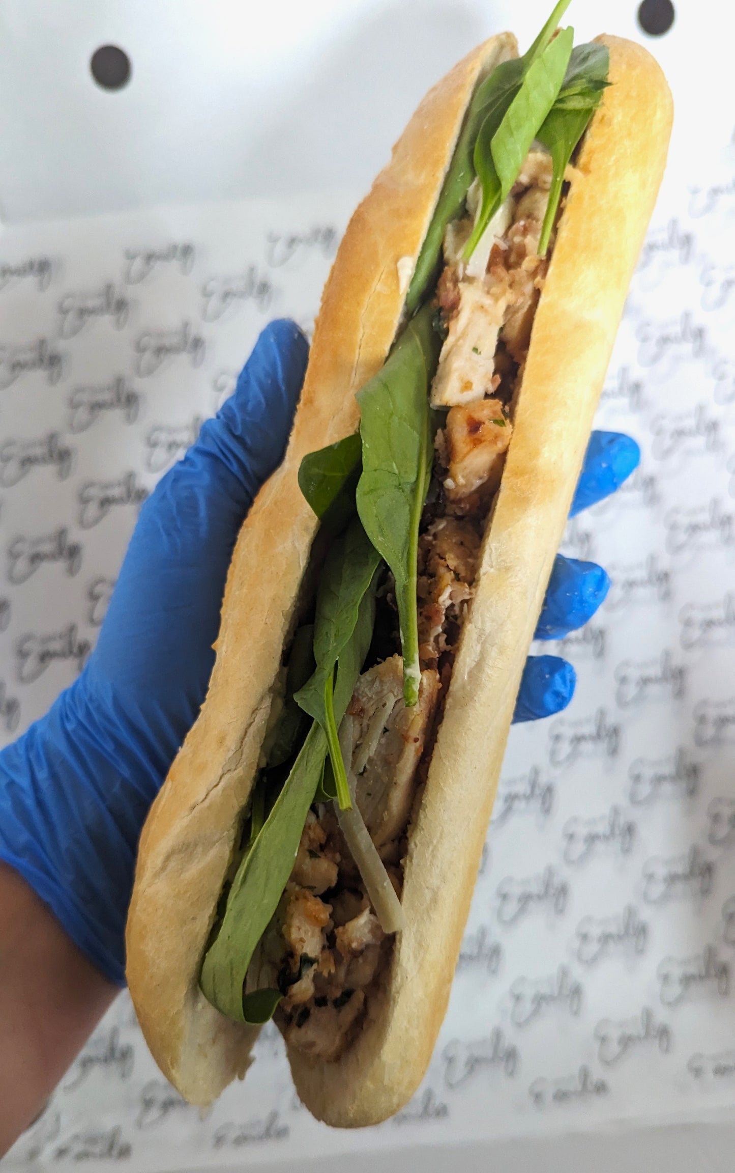 Chicken, Salsa Verde Couscous, Mayo & Sweetcorn Wrap