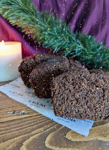 Gingerbread Loaf with Cinnamon Icing