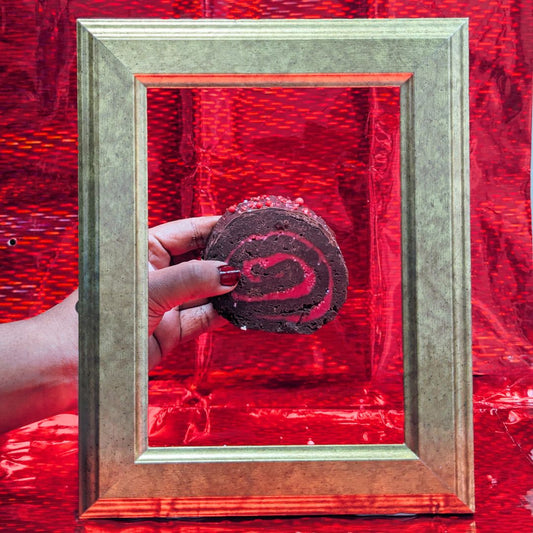 Valentine's Brownie Roll