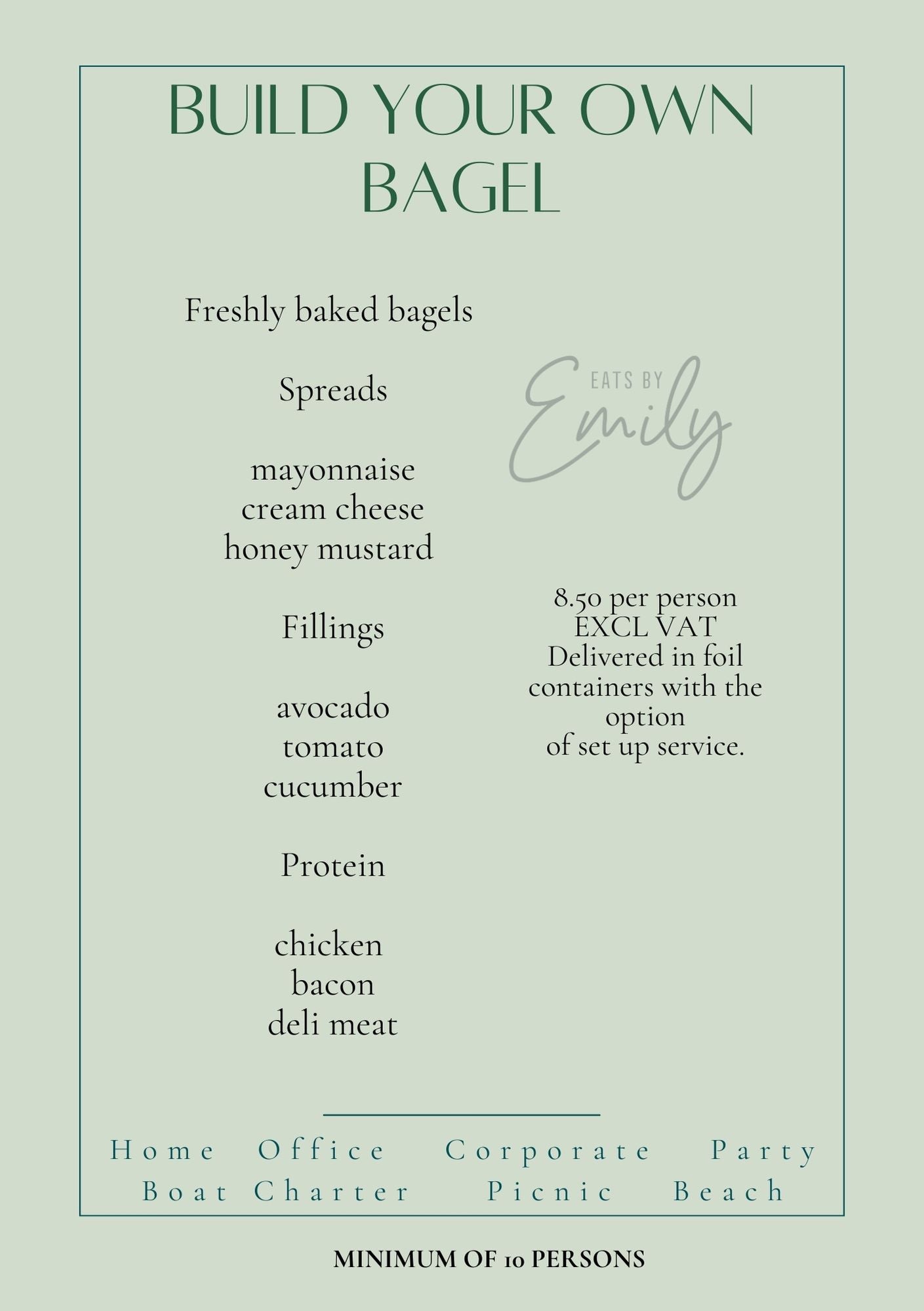 Build your own Bagel