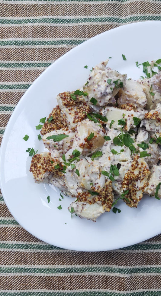 Whole Grain Mustard Potato Salad