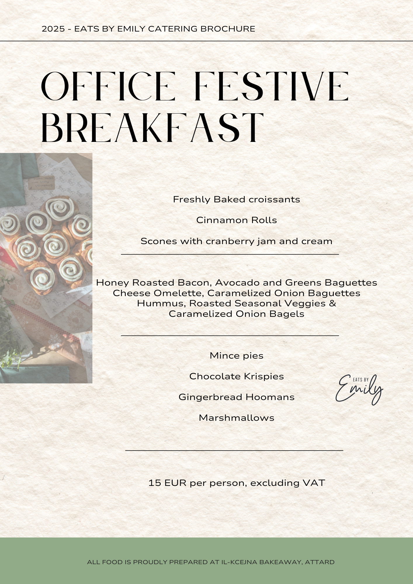 Office Festive Breakfast