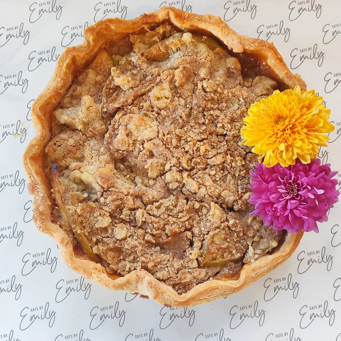Apple Crumble Pie