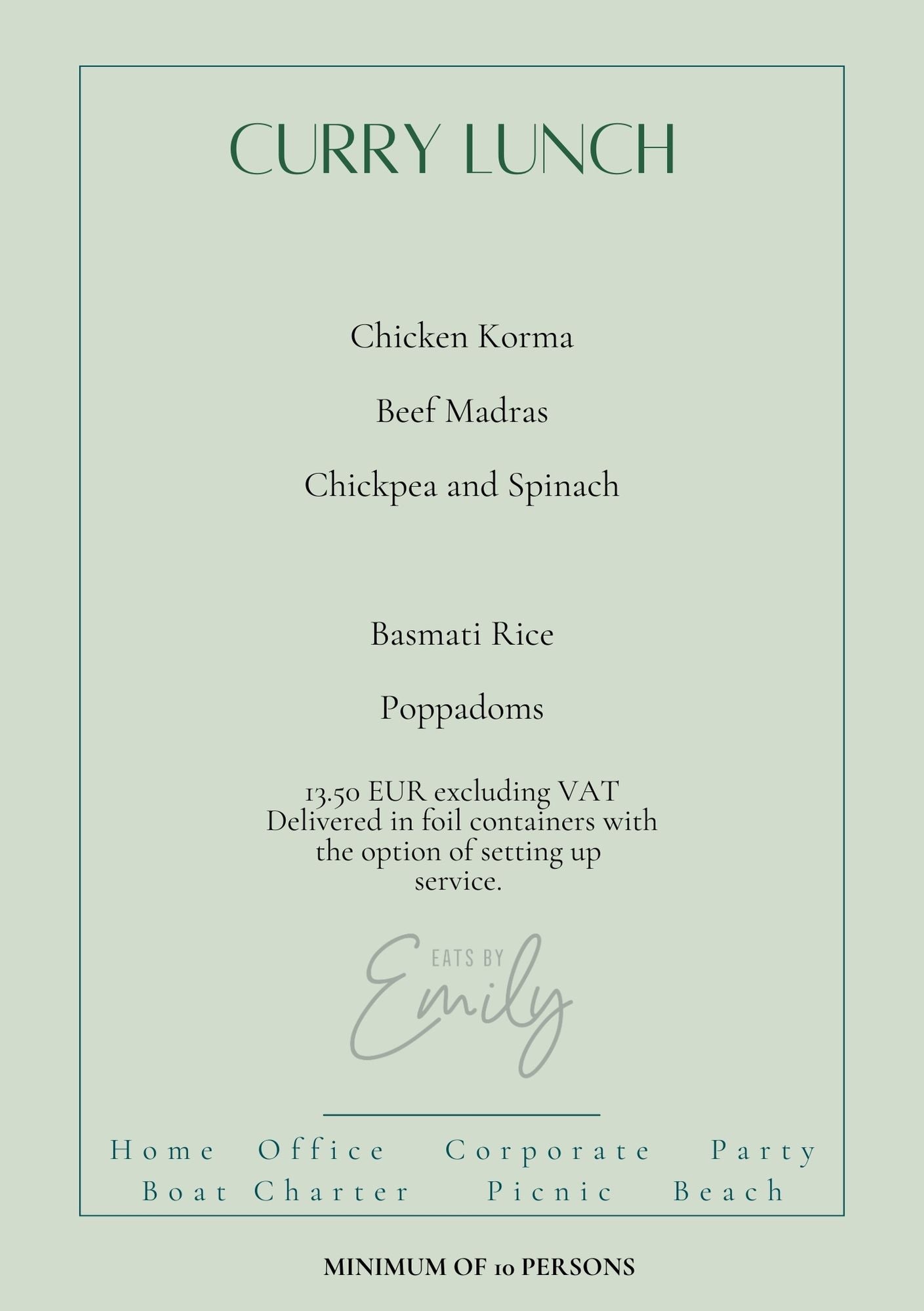 The Curry Lunch