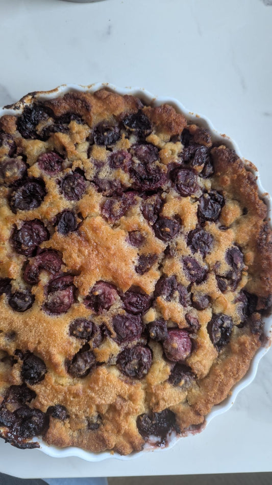 Peach and Blueberry Pie